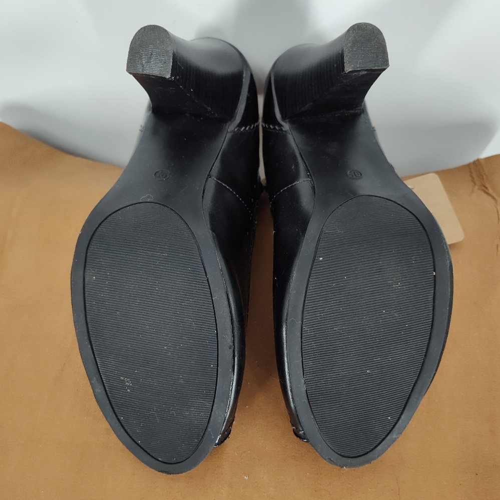 Mossimo Supply Co. Black Mary Jane Heels Size 9.5 - Picture 11 of 13